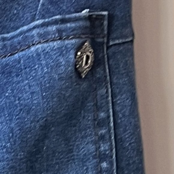 Gently Worn but Lovingly Cared For Distressed Democracy "Ab" Solution Jeans - Picture 10 of 13